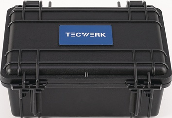 Valise de protection l.395xP320xH117 mm plastique TECWERK