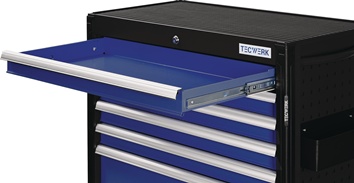 Tool trolley PLUS XL 2.0 W960xD465xH1020mm 500 kg 7 drawers steel sheet TECWERK