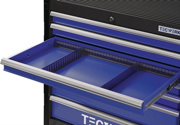 Tool trolley PLUS XL 2.0 W960xD465xH1020mm 500 kg 7 drawers steel sheet TECWERK