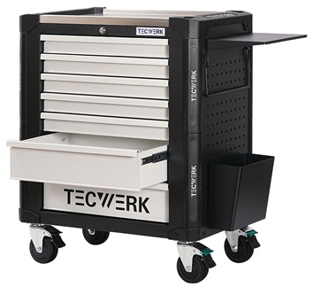 Gereedschapswagen PROFI 2.0 b845xT515xH1015mm 650 kg 7 schubladen staalplaat TEC