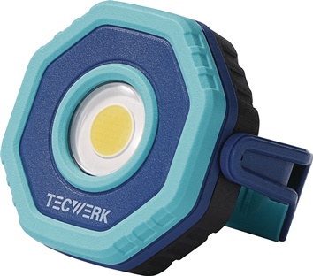 LED-accuhandlamp 3,7 V 2.600 mAh li-ion 7 W 100-800 lm laadtijd 4 h TECWERK