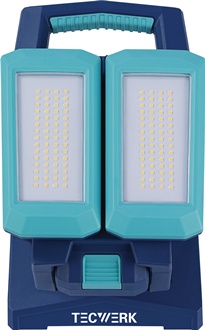 Reflektor diodowy 50 W 800–4500 lm Li-Ion 5200 mAh 14,8 V IP54 TECWERK