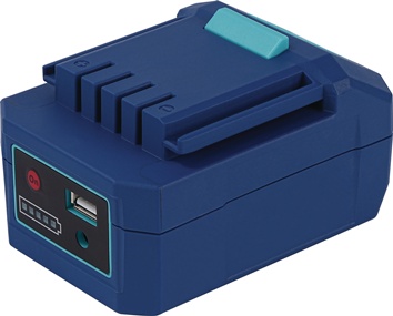 Reflektor diodowy 50 W 800–4500 lm Li-Ion 5200 mAh 14,8 V IP54 TECWERK