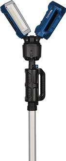 LED-Strahler Tripod 6000 lm Li-Ion 5200 mAh 14,8V IP65 TECWERK