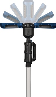 LED-Strahler Tripod 6000 lm Li-Ion 5200 mAh 14,8V IP65 TECWERK