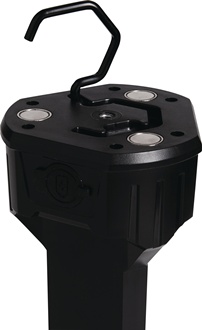 LED-Strahler Tripod Mini 7000 lm 2x 21700 Li-Ion 4000 mAh 7,3V IPX4 TECWERK