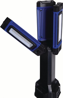 LED-Strahler Tripod Mini 7000 lm 2x 21700 Li-Ion 4000 mAh 7,3V IPX4 TECWERK