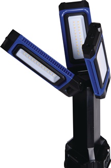 LED-Strahler Tripod Mini 7000 lm 2x 21700 Li-Ion 4000 mAh 7,3V IPX4 TECWERK