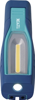 LED-accuhandlamp 3,6 V 3350 mAh 1 m Li-ion 5 V 500/1.000 lm Laadtijd 4 h TECWERK