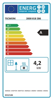 Gasheizer Blue Flame 2,1-4,2 kW TECWERK