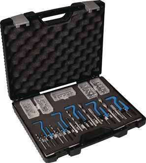 Assortiment de réparation des filets DIN 8140 type Standard M5-M12 acier antirou