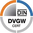 Zertifizierte Produkte für den Gas- und Wasserfachbereich nach dem DVGW-Regelwerk für Sicherheit und Hygiene in der Gas- und Trinkwasserversorgung. Die Anforderungen des DVGW-Regelwerks an Produkte des Gas- und Wasserfachs sind zugeschnitten auf die nationalen Installations- und Nutzergewohnheiten. Sie enthalten eindeutige Festlegungen, bei deren Befolgung entsprechend der im Energiewirtschaftsgesetz enthaltenen Vermutungswirkung auf die Einhaltung des „Standes der Technik“ geschlossen werden kann.