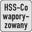 Gwintownik maszynowy DIN 374C UNIWERSALNY M8 x 1 mm HSS-Co waporyzowany 6H PROMA
