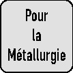 Bédane longueur totale 200 mm 20 x 12 mm ovale plat acier chrome-vanadium autotr