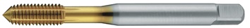 Thread former DIN 2174 (DIN 371) M10 shape C HSS-Co TiN 6HX with lubrication gro