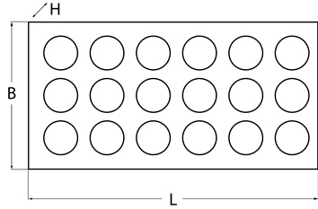 Jeu de pinces de serrage ER 40 (472 E) 23 pcs. D. de serrage de 4 à 26 mm TECWER