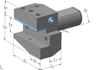 Radialwerkzeughalter B1 DIN 69880 VDI30 re.TECWERK