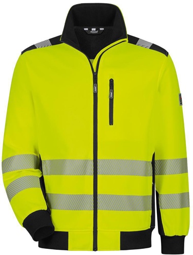 Warnschutz-Sweatjacke DEMINO Größe M gelb/schwarz ELYSEE auf kaufen