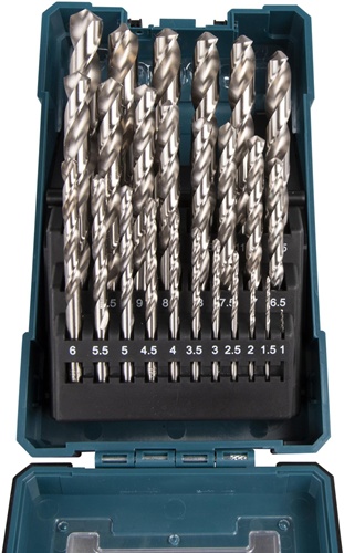 Makita E-15095 60-teiliges Werkzeug-Set – Mit Ratsche, Stecknüssen, Bohrern, Bits Und Maßband