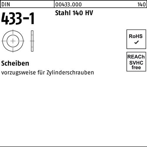 Unterlegscheibe DIN 6340 für Schrauben M6 Bohrungs-Ø 6,4 mm - albw -  Online-Shop
