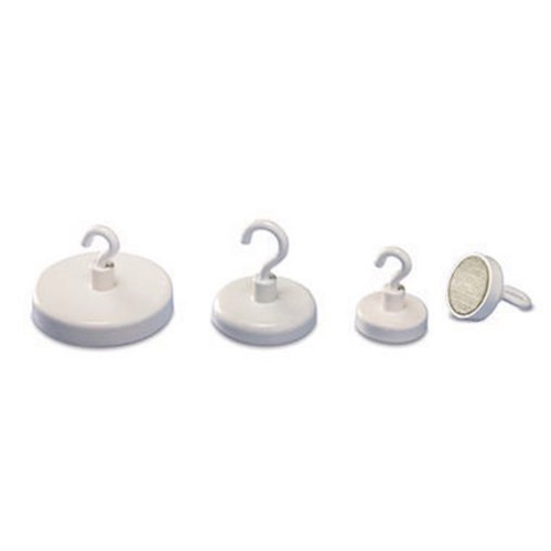 Magnetoplan Magnet Discofix Mini (Ø x H) 19 mm x 7 mm rund Weiß 10