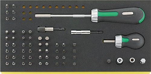 Schraubenschlüssel-Adapter 7 RA-12/5 1/2Zoll 4kt verchromt Chrom