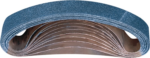 VSM Schleifband ZK713X Zirkonkorund – 100 x 2000 mm – Körnung P40 – 5 Stück – für Metall Edelstahl INOX – reißfeste robuste Gewebeunterlage