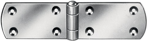 Verbindungsblech L.80mm B.15mm S.2mm STA blau verz.VORMANN