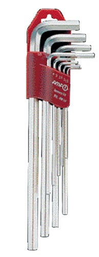 Wera 3950 PKL/9 Innen-Sechskant Winkelschraubendreher-Set – 9-teilig, 1,5 Bis 10 Mm, Mit Hex-Plus