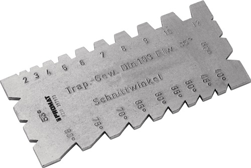 PROMAT  Düsenlehre  0-3 mm  Ablesung 0,1 mm 
