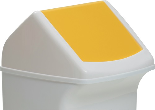 LM 532 Brauner Mülleimerdeckel – Passend Für LM 530 Abfalleimer – Aus Kunststoff, 15,5 X 23 X 1 Cm