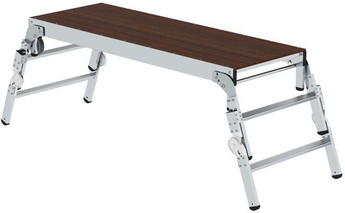 KINGRACK Bügelbrett 115x38cm - Höhenverstellbar Mit Metallplatte & Stahlrahmen