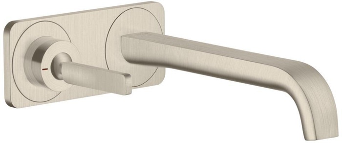 ⚙ EH-WT-MI AXOR CITTERIO E UP m Pl für Wandmontage brushed nickel  
