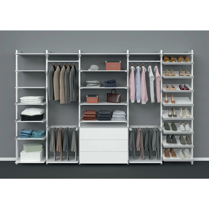 Kleidungshalter Amari Stahl 600 - 700 mm HETTICH