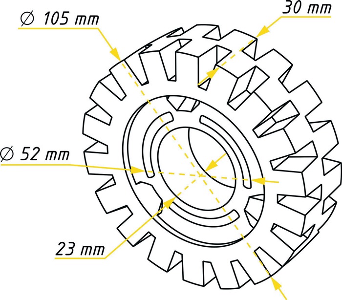 Produktbild von HAZET 9033-6-05/5 Bürstenband – 5 Stück, 11 Mm Breit, Fein, Gerade Spitzen, Für Farbe & Rost