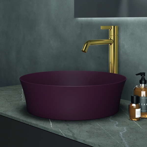 IDS Waschtischarmatur JOY m verläng. So o Ablgrt brushed gold 