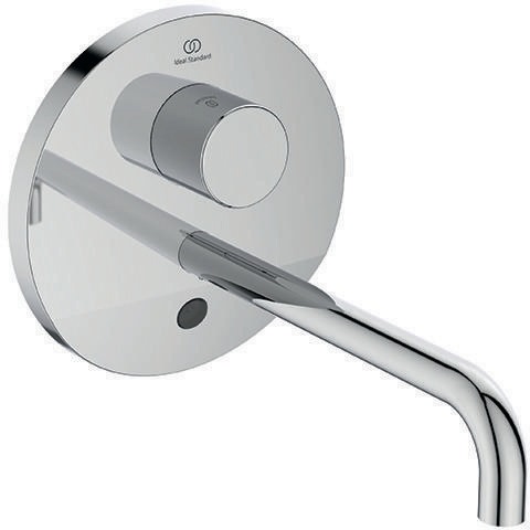 Wand-Waschtischarmatur CERAPLUS 230mm Auslauf, netzbetrieben chrom  