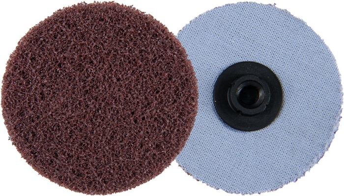 Klingspor AN 400 Schleifscheibe/Klett Schleifscheiben Schleifpapier | 150 mm | Gitternetz | 1 Stück | Körnung/Korn: 80