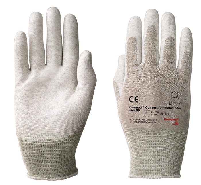 Handschuhe Camapur Comfort Antistatik 625+ Gre 10 beige EN388  EN16350:2014-07 PSA-Kategorie II