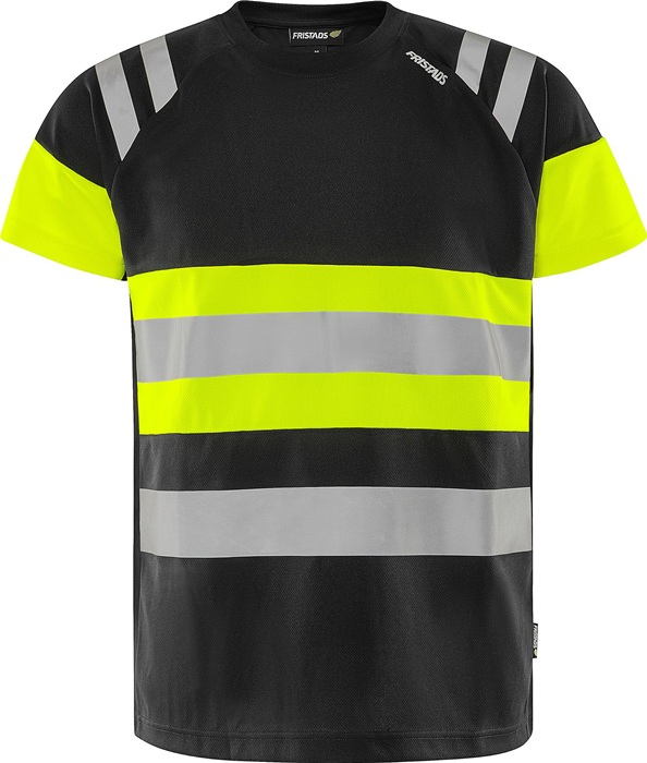 Fristads Hi Vis T Shirt mit langen Ärmeln, Klasse 2, 7457 Thv