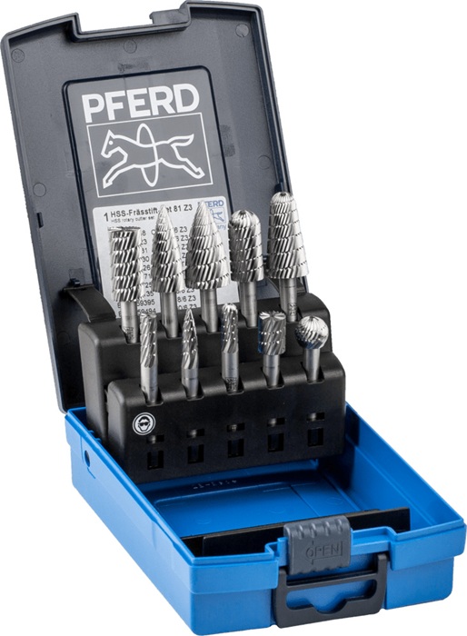 Pferd HSS-Frässtift Kugelform F Zahnung 3 online kaufen