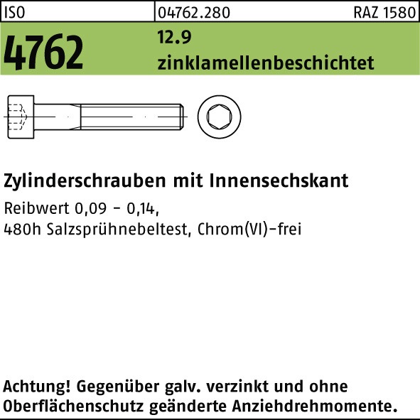 200 Stück Zylinderschrauben DIN 912-A4-70 m.Innensechskant M 6x 55