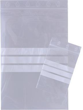 100er-Packung Beutel mit wiederverschließbarem Druckverschluss, durchsichtig, aus lebensmittelechtem Kunststoff (20 x 25 cm 100er-Packung Beutel mit wiederverschließbarem Druckverschluss, durchsichtig, aus lebensmittelechtem Kunststoff (20 x 25 cm