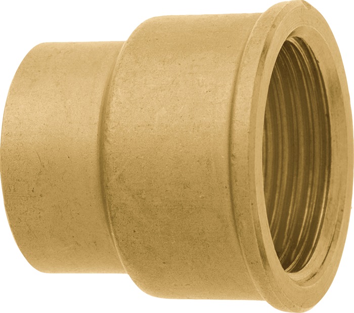 Lot De 2 Réducteurs En Laiton - Filetage Intérieur 1 Pouce Vers Filetage Extérieur 1/2 Pouce - Pour Tuyauterie Eau Potable, Réservoirs, Raccords Sanitaires - 6