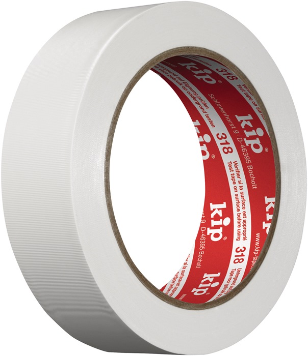 PVC-Schutzband weiß 30 mm x 33 m gerillt 