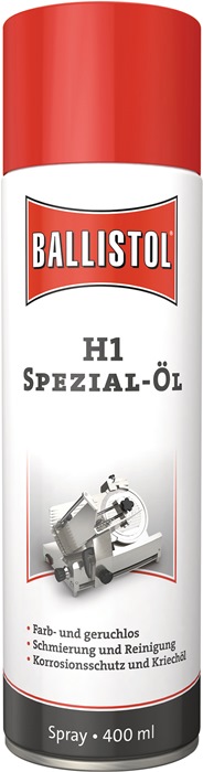 Spezial-Öl H1 400 ml Spraydose BALLISTOL