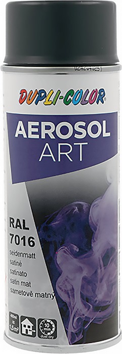 Peinture bombe aérosol gris anthracite, RAL 7016