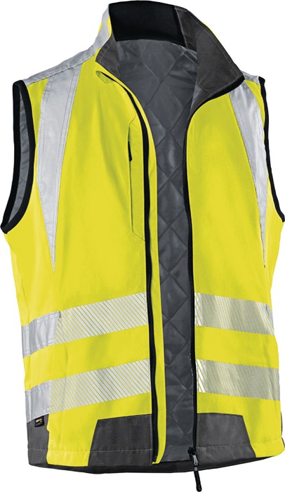 Warnschutzweste FORM 7207 PSA KÜBLER REFLECTIQ Größe XL warngelb ...
