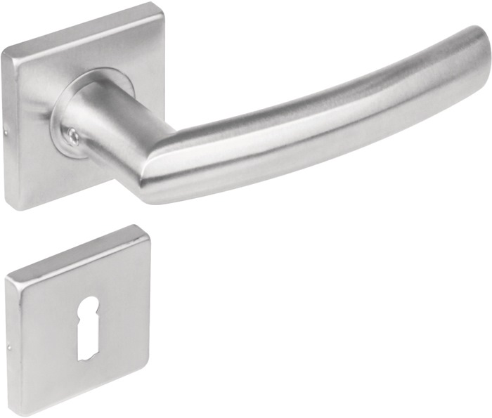 Intersteel PZ-Rosette quadratisch Nickel