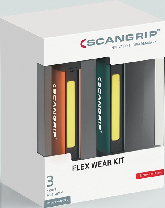 Jepsen-Handel LED-Taschenlampe PROMOTION KIT FLEX WEAR 75-150 lm 2 